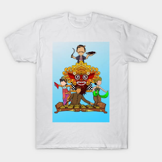Indonesian Culture T-shirts T-Shirt by HanStor